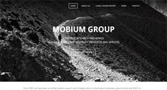 Desktop Screenshot of mobium.com.au